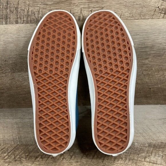 VANS OG Epoch LX Vault Suede Nubuck Blue Fusion Skate Shoe Mens 7 Womens 8.5 NEW - Picture 8 of 10